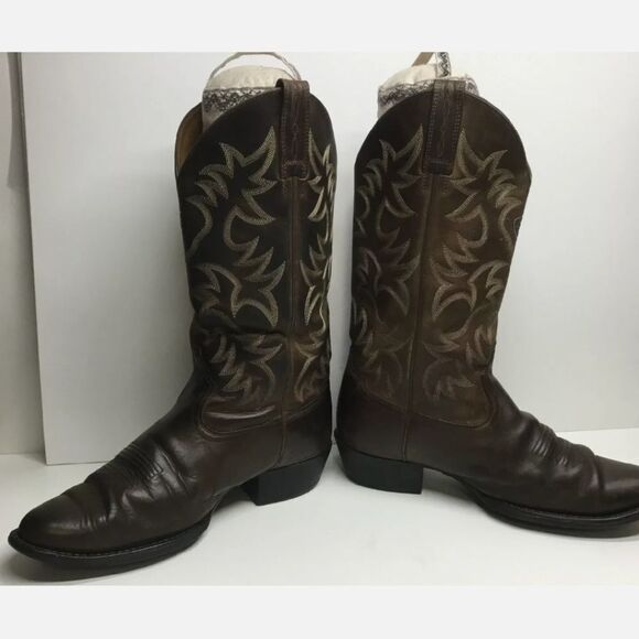 Mis-sized MENS ARIAT  SIZE R 9.5 EE Left 10.5D - Picture 4 of 11